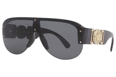 Versace VE4391 Sunglasses Men's Shield 